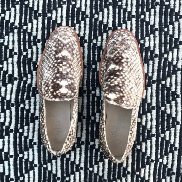 FP Snake Eyes Velvet Loafers, 37 - Picture 5 of 14